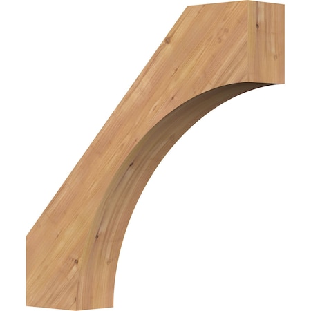 Ekena Millwork 5 1/2"W x 30"D x 30"H Westlake Smooth Knee Brace, Western Red Cedar BRC06X30X30WTL00SWR